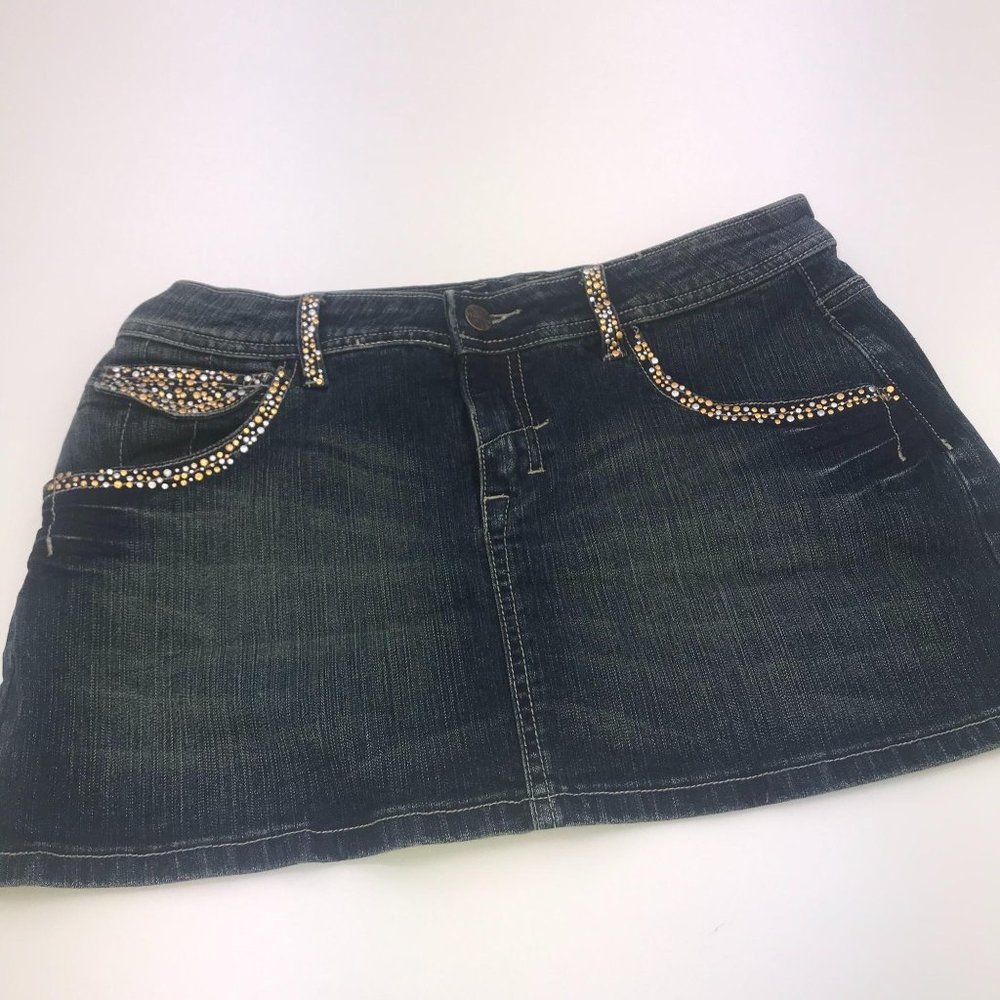 YOUNIQUE BLUE‎ JEAN MINI SKIRT